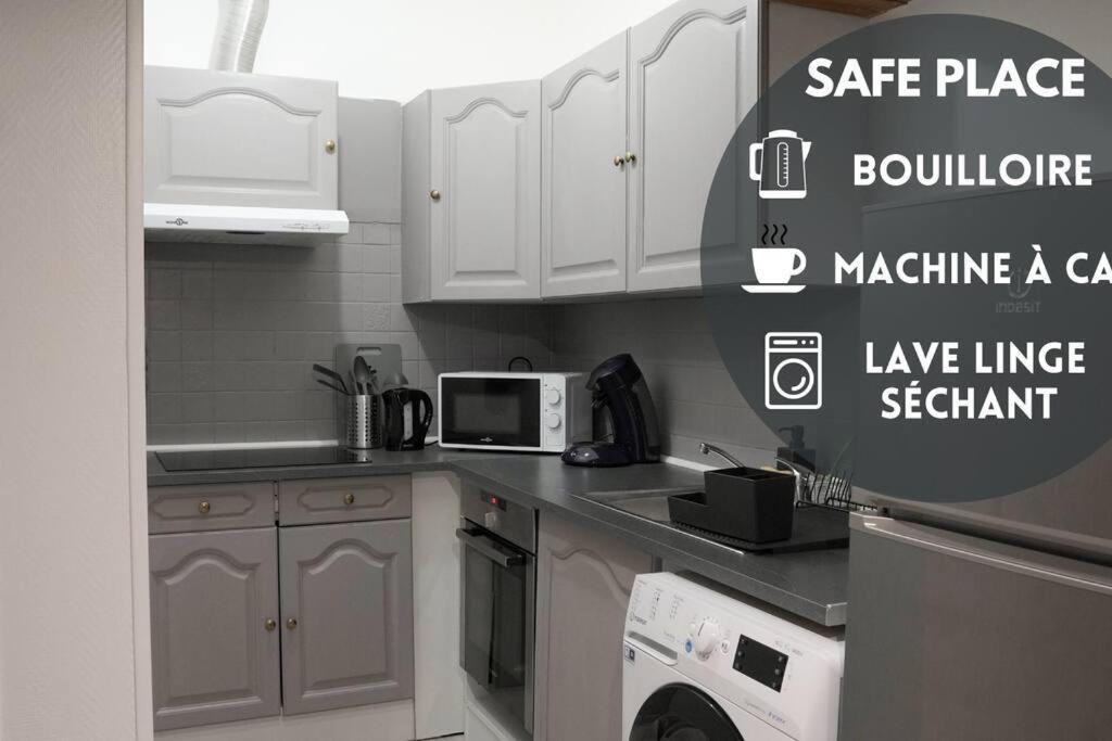 Saafeplace-4Pers-Wifi-Keybox-24Sur7 Этамп Экстерьер фото